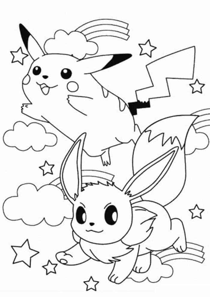 Desenhos para colorir de Pokémon - Blog Ana Giovanna